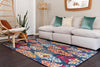 Sedona Vista Collection Area Rug -  Hopi Rectangle Navy Blue  lifestyle 5