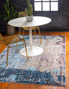 Urban Hub Collection Area Rug -  Plaza Rectangle Multi  lifestyle 2