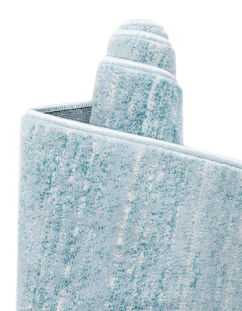 Metro Heights Collection Area Rug -  Yorkville Rectangle Turquoise  lifestyle 26