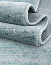 Metro Heights Collection Area Rug -  Yorkville Rectangle Turquoise  lifestyle 30