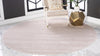 Metro Heights Collection Area Rug -  Yorkville Round Beige  lifestyle 68