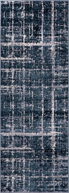 Metro Heights Collection Area Rug -  Flatiron Runner Navy Blue  lifestyle 58