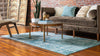 Metro Heights Collection Area Rug -  Flatiron Rectangle Turquoise  lifestyle 8