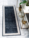 Metro Heights Collection Area Rug -  Park Runner Navy Blue  lifestyle 65