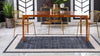 Metro Heights Collection Area Rug -  Park Rectangle Navy Blue  lifestyle 13