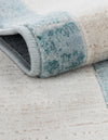 Metro Heights Collection Area Rug -  Park Rectangle Turquoise  lifestyle 20