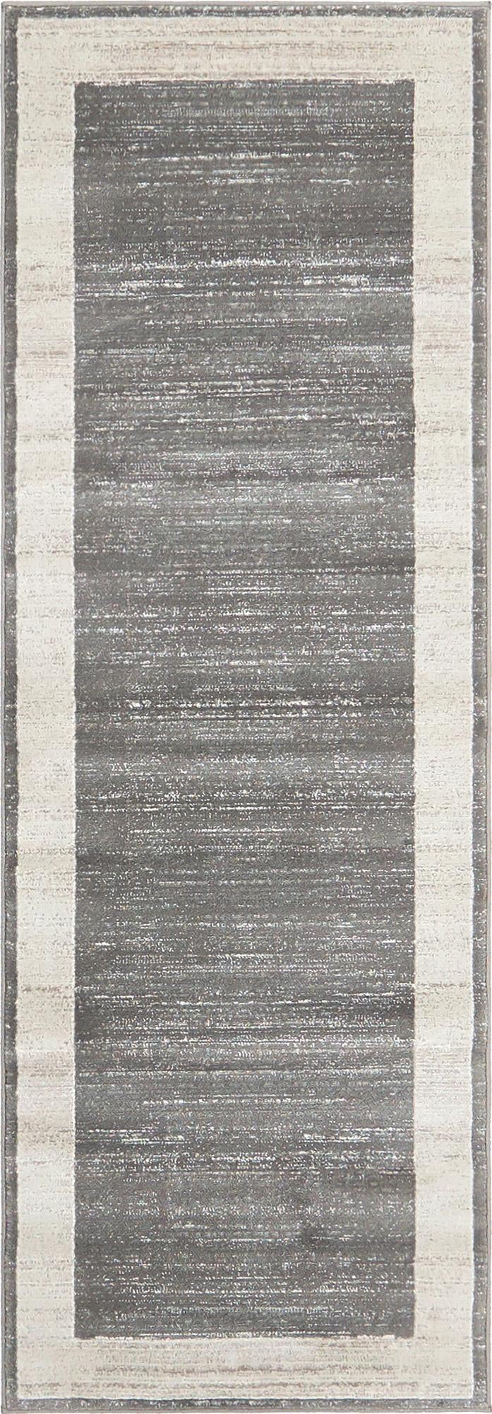 Metro Heights Collection Area Rug -  Park Runner Gray  lifestyle 55