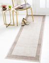 Metro Heights Collection Area Rug -  Park Runner Beige  lifestyle 80