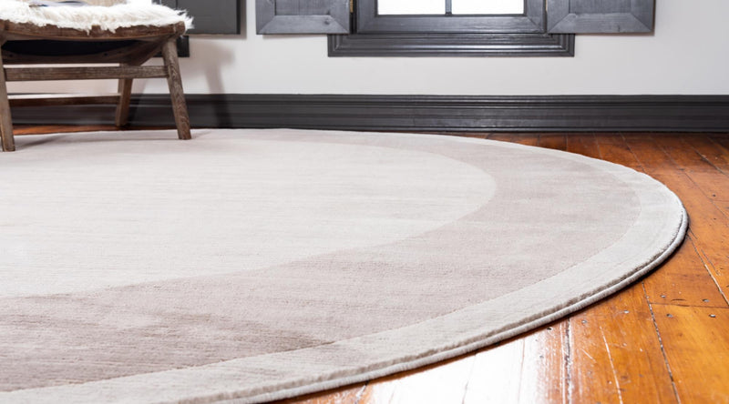 Metro Heights Collection Area Rug -  Park Round Beige  lifestyle 110