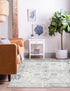 Riviera Elegance Collection Area Rug - Antibes (Gray)