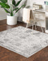 Riviera Elegance Collection Area Rug - Antibes (Gray)