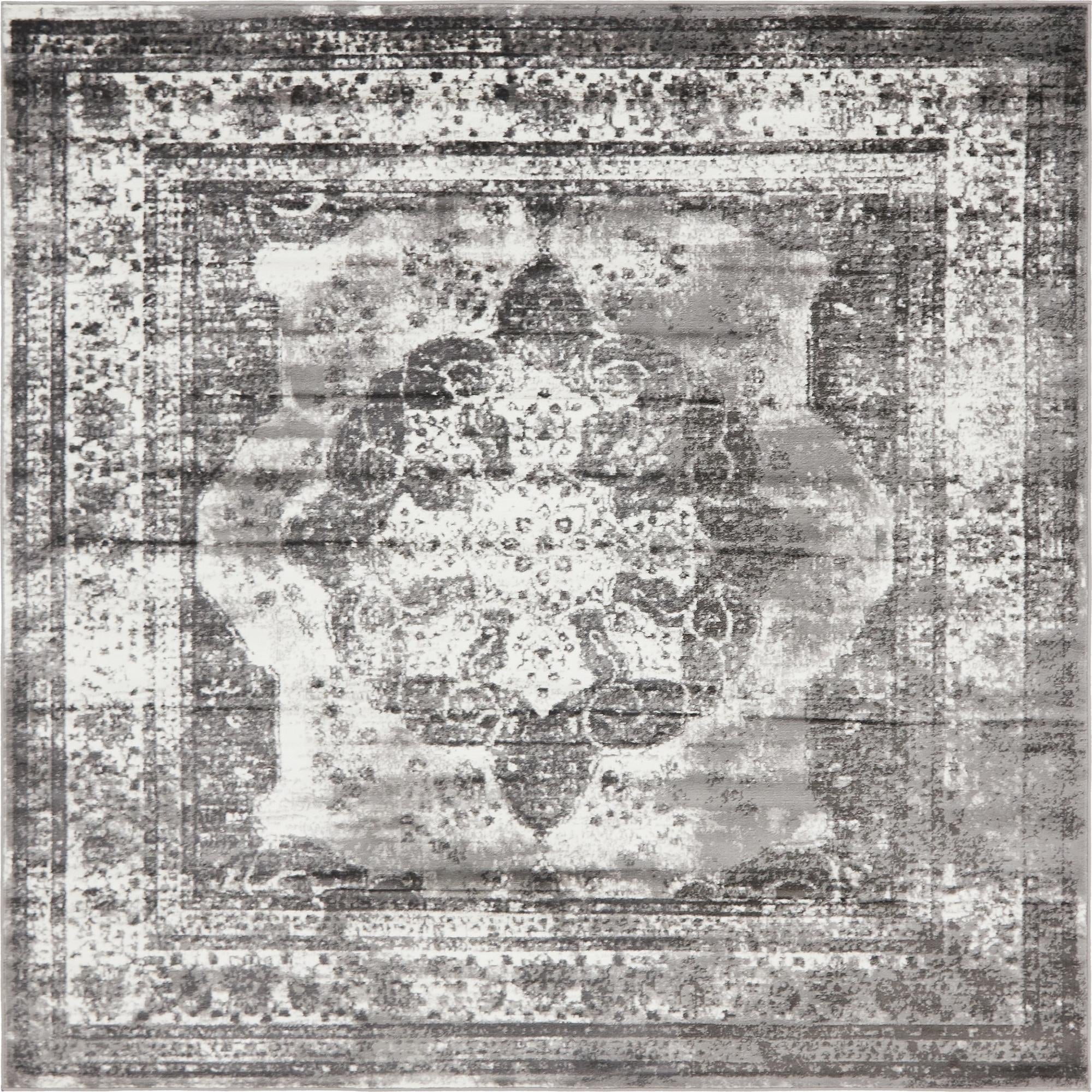 Riviera Elegance Collection Area Rug -  Menton (Gray)