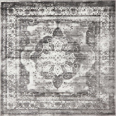 Riviera Elegance Collection Area Rug -  Menton (Gray)