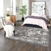 Riviera Elegance Collection Area Rug -  Menton (Gray) Square Gray  lifestyle 29