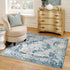 Riviera Elegance Collection Area Rug -  Menton (Blue)