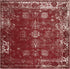 Riviera Elegance Collection Area Rug - Antibes (Burgundy)