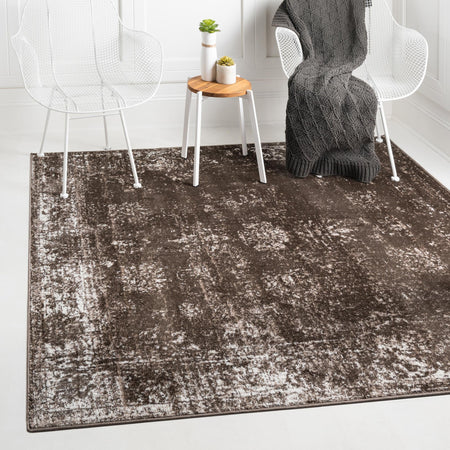 Riviera Elegance Collection Area Rug - Antibes (Brown)