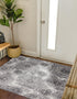 Riviera Elegance Collection Area Rug -  Monaco (Gray)