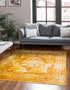 Riviera Elegance Collection Area Rug -  Menton (Orange)