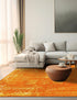 Riviera Elegance Collection Area Rug - Antibes (Orange)