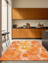 Riviera Elegance Collection Area Rug -  Monaco (Orange)