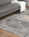 Oxfordshire Elegance Collection Area Rug - Abingdon Rectangle Gray  lifestyle 5