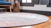 Oxfordshire Elegance Collection Area Rug - Abingdon Round Multi  lifestyle 62