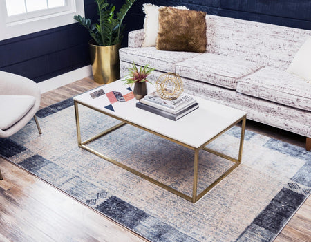 Lunar Luxe Collection Area Rug -  Ganymede