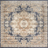 Coastal Manor Collection Area Rug -  Pelican Square Dark Blue  lifestyle 23