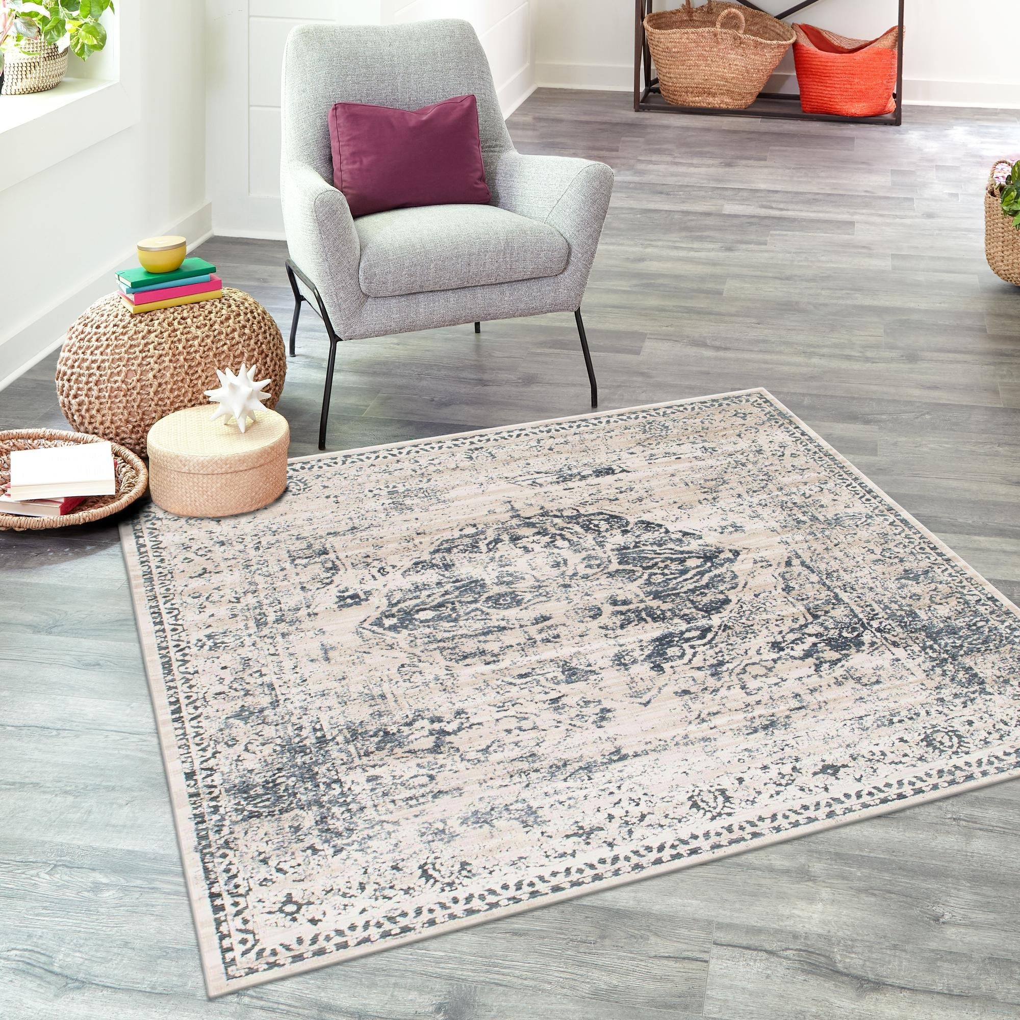 Coastal Manor Collection Area Rug -  Dunes