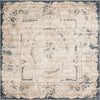 Coastal Manor Collection Area Rug -  Tidewater Square Cream  lifestyle 16