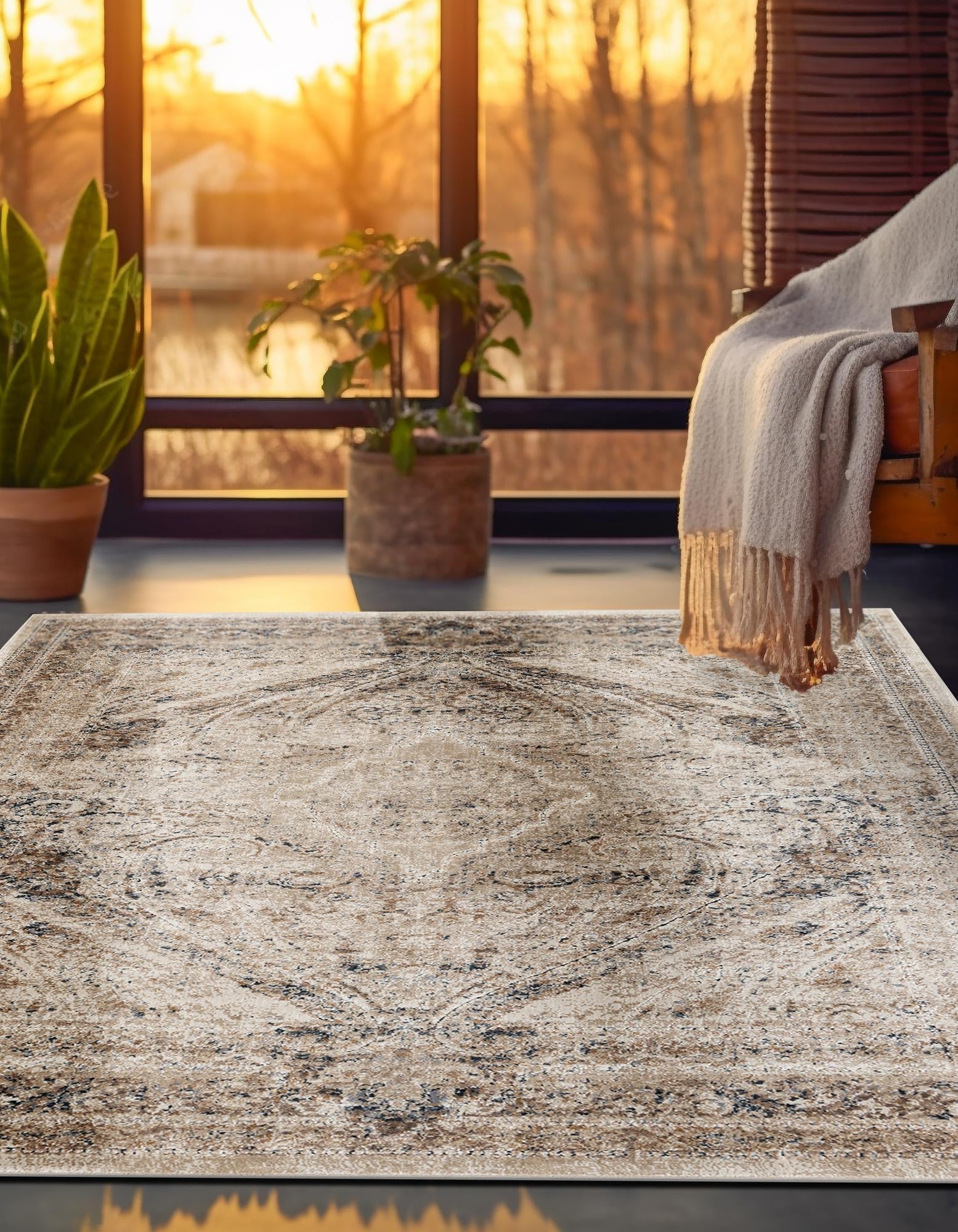 Coastal Manor Collection Area Rug -  Seagrove