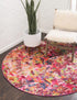 Chromatic Oasis Collection Area Rug -  Lagoon