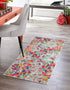 Chromatic Oasis Collection Area Rug -  Lagoon