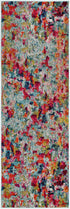 Chromatic Oasis Collection Area Rug -  Lagoon