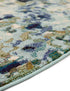 Chromatic Oasis Collection Area Rug -  Lagoon