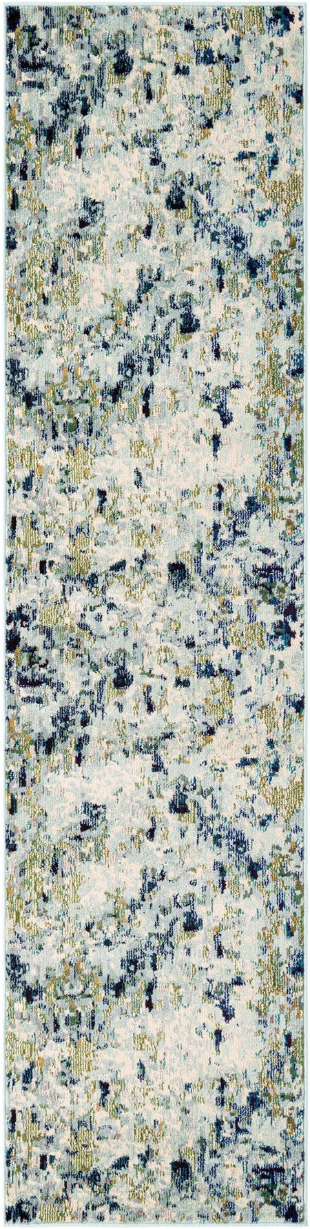 Chromatic Oasis Collection Area Rug -  Lagoon