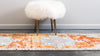 Amalfi Coast Woven Collection Area Rug -  Praiano Runner Orange  lifestyle 19