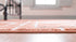 Hollywood Luxe Collection Area Rug -  Beverly (Coral Silver)