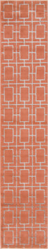 Hollywood Luxe Collection Area Rug -  Beverly (Coral Silver)