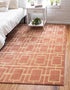 Hollywood Luxe Collection Area Rug -  Beverly (Coral Gold)