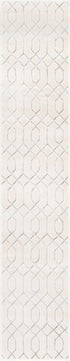 Hollywood Luxe Collection Area Rug - Sunset (White Silver)