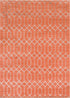 Hollywood Luxe Collection Area Rug - Sunset (Coral Silver)