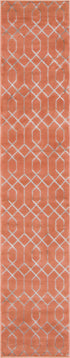 Hollywood Luxe Collection Area Rug - Sunset (Coral Silver)