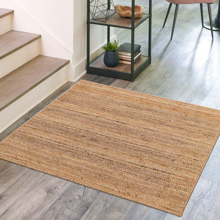 Woven Seaside Jute Collection Area Rug - Savannah (Natural)