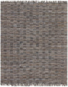 Osian Looms Collection Area Rug - Osian Rectangle Dark Gray Main