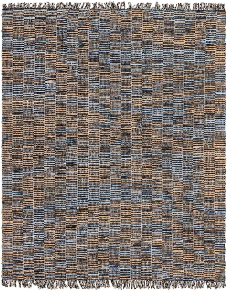 Osian Looms Collection Area Rug - Osian Rectangle Dark Gray Main