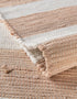 Tassel Trail Collection Area Rug - Pathway (Beige)