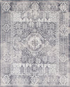 Bronx Loft Collection Area Rug -  Belmont Rectangle Gray  lifestyle 3