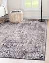 Bronx Loft Collection Area Rug -  Belmont Rectangle Gray  lifestyle 6